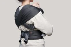 BeSafe Draagzak Newborn Haven -Babyreisuitrusting besafe newborn haven anthracite forest achteraanzicht