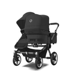 Bugaboo Donkey 5 Duo Essential Bundel - Graphite - Midnight Black -Babyreisuitrusting bugaboo donkey 5 duo graphite black midnight black new