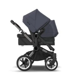 Bugaboo Donkey 5 Duo Graphite - Midnight Black - Stormy Blue -Babyreisuitrusting bugaboo donkey 5 duo graphite midnight black stormy blue 6
