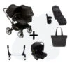 Bugaboo Donkey 5 Duo Essential Bundel - Graphite - Midnight Black