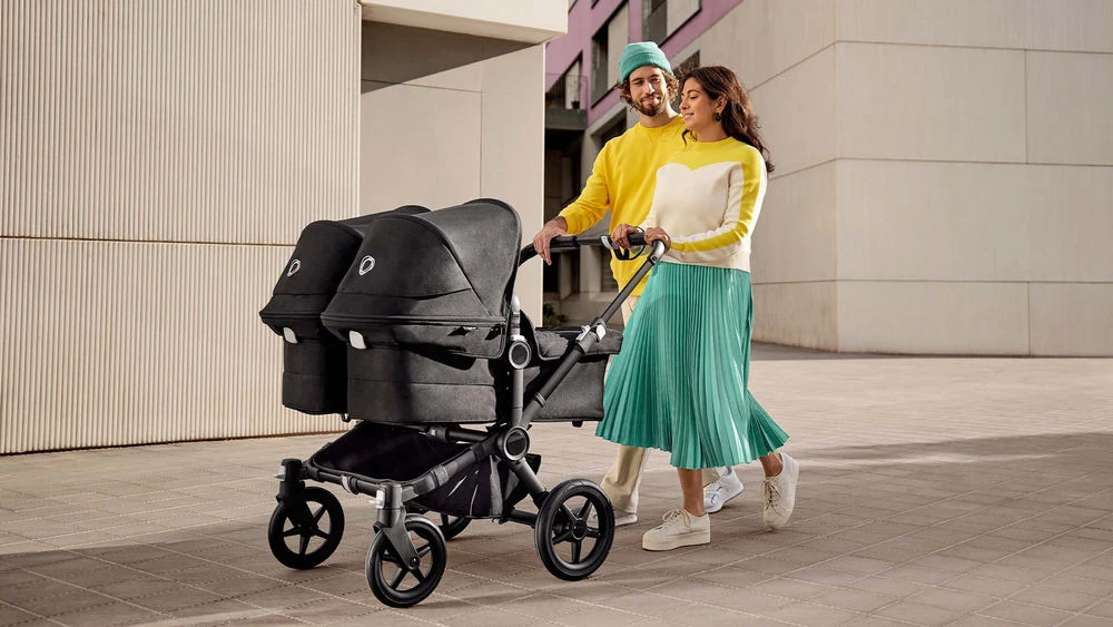 Bugaboo Donkey 5 Twin Black - Midnight Black - Midnight Black 14 Bugaboo Donkey 5 Twin Black - Midnight Black - Midnight Black - Afbeelding 12